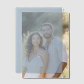 INVITATIONS EN VÉLIN ___LLMGEN___ 17 (Décalage (Couple))