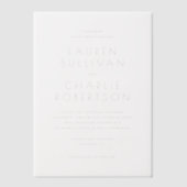 INVITATIONS EN VÉLIN ___LLMGEN___ 18 (Recto)