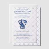 Invitations En Vélin Logo Eastern Illinois University Panthers (Décalage (Invitation))