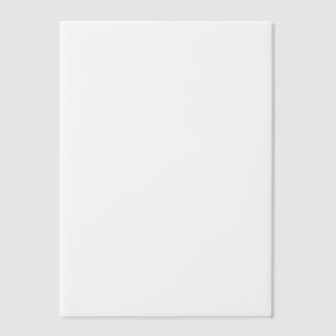 Invitations En Vélin Mariage blanc clair de 5 po x 7 po