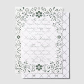 Invitations En Vélin Mariage mexicain Green Talavera (Décalage (Invitation))