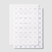 Invitations En Vélin Mariage Traditionnel Classique (Décalage (Invitation))