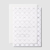 Invitations En Vélin Mariage Traditionnel Simple (Décalage (Invitation))