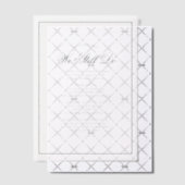 Invitations En Vélin Mariage Vow Renouvellement Anniversaire Fête Simpl (Décalage (Invitation))
