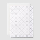 Invitations En Vélin minimaliste, moderne, Mariage, (Décalage (Invitation))