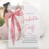 Invitations En Vélin Moderne Elégant tendance Stylish Bow