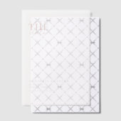 Invitations En Vélin Moderne, minimal, Mariage, Enregistrer la date (Décalage (Invitation))