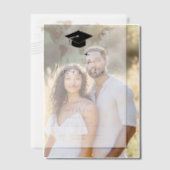 Invitations En Vélin Mondial Map voyage aventure commence Graduation (Décalage (Couple))