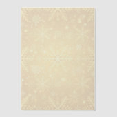 Invitations En Vélin Neige dorée (Recto)
