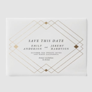 Invitations En Vélin Noir Classique Noir Noir Déco Mariage Enregistrer 