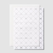 Invitations En Vélin Odelphie Script moderne minimal mariage élégant (Décalage (Invitation))