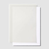 Invitations En Vélin Pale Sage Vert Couleur Solide Mariage Liner (Compenser)