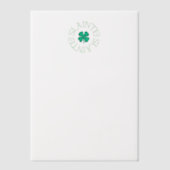 Invitations En Vélin Papiers de vellum Sainte (Recto)