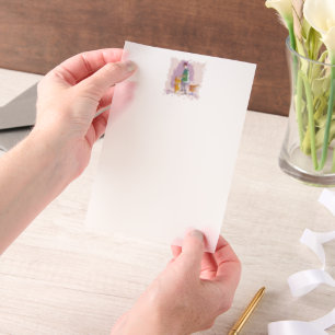 Invitations En Vélin Papiers vélin blanc pour batteur 1