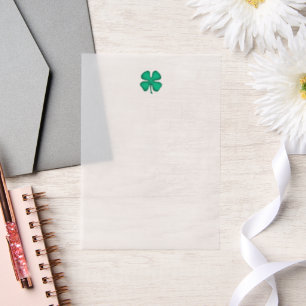 Invitations En Vélin Papiers vellum 4 feuilles en vellum huppé irlandai
