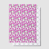 Invitations En Vélin Peony. (Décalage (Invitation))