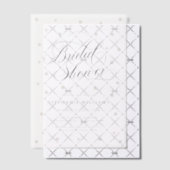 Invitations En Vélin Perles Blanches Vellum pour Enterrement de Vie de (Décalage (Invitation))