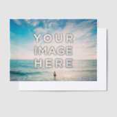 Invitations En Vélin Photo personnalisée personnalisée 2 (Compenser)