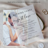 Rien De Fancy Just Love Mariage Réception