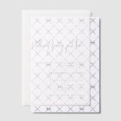 Invitations En Vélin Rien de Fantastique Juste un Amour Simple Fête de (Décalage (Invitation))