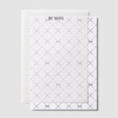 Invitations En Vélin Simple Clean Minimalist Dotted Lines personnalise (Décalage (Invitation))