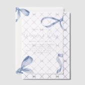 Invitations En Vélin Sweet Women's Day Fancy Bow History Mois (Décalage (Invitation))