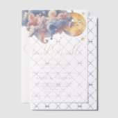 Invitations En Vélin Twinkle Little Star Genre Révéler la fête personna (Décalage (Invitation))