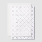 Invitations En Vélin Vellum Classic Sage Vert Monogramme Mariage (Décalage (Invitation))