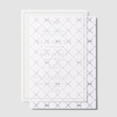 Invitations En Vélin Vellum Sage Green Classic Script Monogramme Mariag (Décalage (Invitation))
