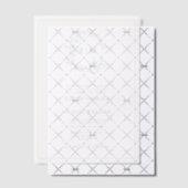 Invitations En Vélin Vellum Sage Vert poitrine Mariage Monogramme (Décalage (Invitation))