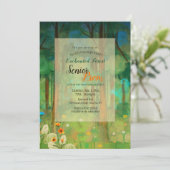 Invitations enchantées de bal d'étudiants de la (Debout devant)