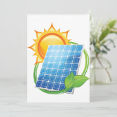 Invitations Énergie Solaire (Debout devant)