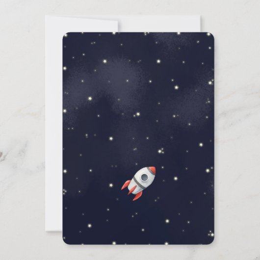 Invitations espace (Dos)