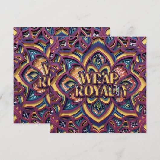 Invitations et annonces (Devant / Derrière)