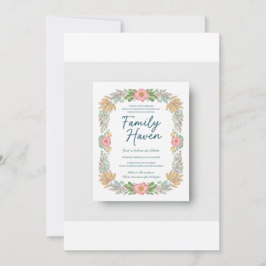 Invitations et Annonces (Dos)