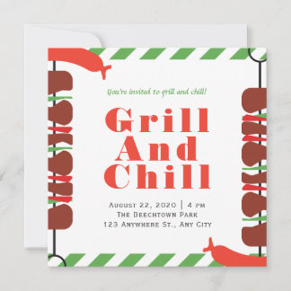 Invitations Et Annonces De Grill And Chill