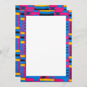 Invitations et annonces pour l'impression africain (Devant / Derrière)