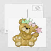 Invitations et autocollants personnalisés de Princ (Devant / Derrière)