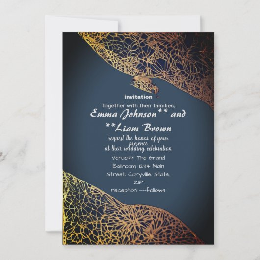 invitations et papeterie (Devant)