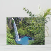 Invitations extérieures de mariage de belle (Debout devant)