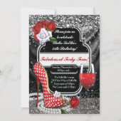 Invitations fabuleuses et Flirty de partie (Devant)