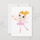 Invitations Fairy Ballerina (Devant)