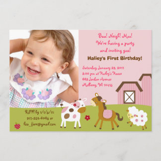 Invitations faites sur commande d'anniversaire de