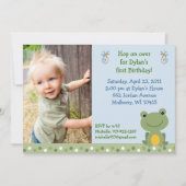 Invitations faites sur commande d'anniversaire de (Devant)