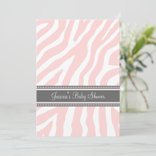 Invitations faites sur commande de baby shower de (Debout devant)