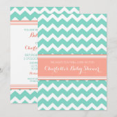 Invitations faites sur commande de corail (Devant / Derrière)