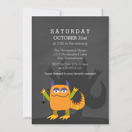 Invitations faites sur commande de coup de (Dos)