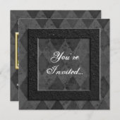 Invitations faites sur commande de dîner ou de (Devant / Derrière)