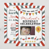 Invitations faites sur commande de fête (Devant / Derrière)