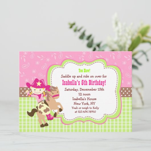 Invitations faites sur commande de fête (Debout devant)